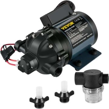 Skalavimo siurblys 12 V, 26 l/min, 4 barai, kemperiams ir laivams