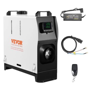 Dyzelinis šildytuvas 5–8 kW su nuotoliniu valdymu ir LCD ekranu