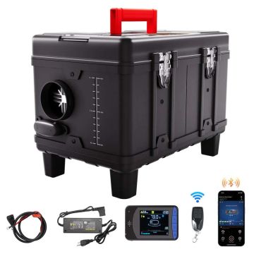 8 kW dyzelinis oro šildytuvas 12V/24V su „bluetooth“ ir ekranu