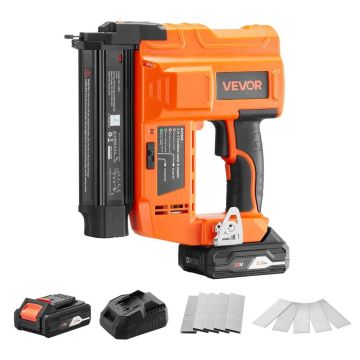 Belaidis 18 kalibro vinių ir kablių pistoletas, 20 V, 2,0 ah akumuliatorinis