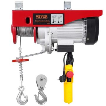 Elektrinis keltuvas-kranas su gerve 798,3 kg, 230 V, laidinis pultas