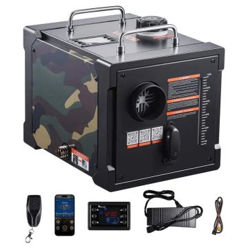 Dyzelinis nešiojamas šildytuvas 8 kW, 12/24 V, su bluetooth ir LCD ekranų