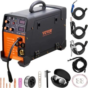 IGBT DC inverterinis MIG TIG MMA suvirinimo aparatas 200 A, 220 V, 3 viename