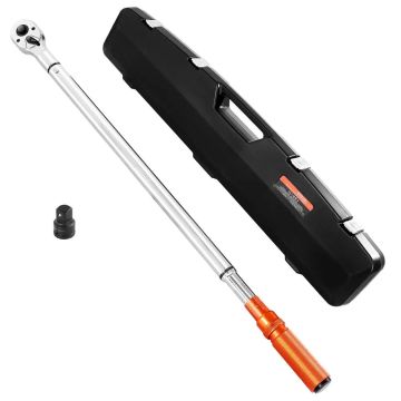 Sukimo momento raktų rinkinys 3/4", 100–600 lbf-ft, legiruotas plienas