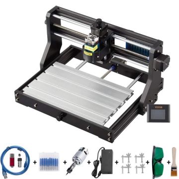 CNC 3018 pro 2500MW lazerinės graviravimo ir frezavimo staklės, 300×180×40 mm