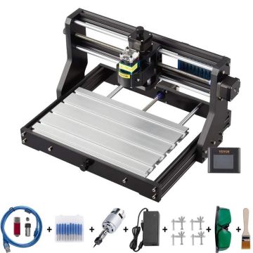 CNC 3018 pro 500mw lazerinės graviūros staklės, 300×180×45 mm, 3 ašių, GRBL valdymas