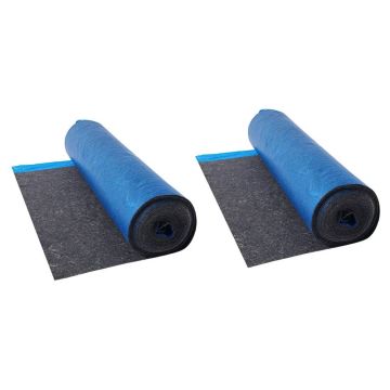 Grindų paklotas laminatui ir vinilui, 3 mm, 37,2 m², garų barjeras, garso izoliacija