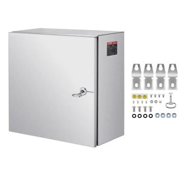 NEMA 4X nerūdijančio plieno elektros dėžutė 300x300x200 mm IP66