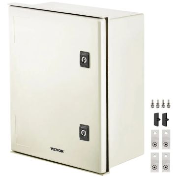 NEMA 4X stiklo pluošto elektros dėžutė 40x30x20 cm, IP66 atspari
