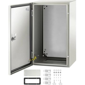 NEMA 4X plieninė elektros dėžutė, 50,8x30,5x25,4 cm, IP66, lauko/vidaus