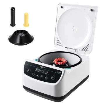 Elektrinis laboratorinis centrifugos aparatas su 1 rotoriumi, 2–15 ml talpa, 500–4000 aps./min.