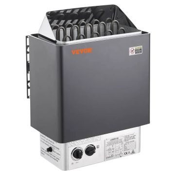 Elektrinė pirties krosnelė 8 kW, 400 V, nešiojama, su laikmačiu, 8–12 m³ patalpoms