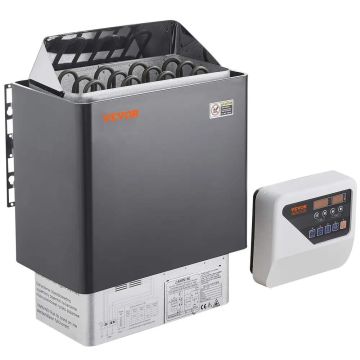 Elektrinė pirties krosnelė 6 kW, 400 V, su laikmačiu 5–9 m³