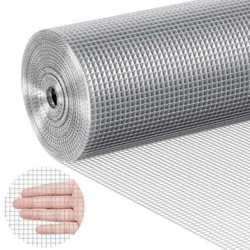 Metalinis karštai cinkuotas vielos tinklas, 23 kalibro, 36x100 pėdų, vištų tvora, narvams
