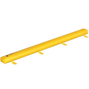 Potvynių maišas, daugkartinio naudojimo PVC, 732 × 50,8 × 30,5 cm, geltonas
