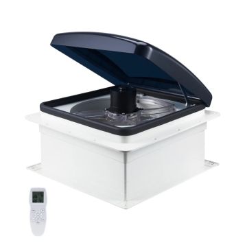 RV stogo ventiliatorius 14" 12V, 10 greičių, su nuotoliniu valdymu