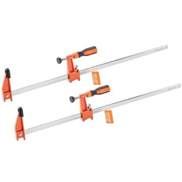 F formos medienos apdirbimo spaustukai, 61 cm, 2 vnt.