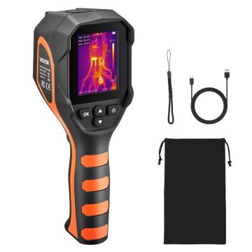 Terminė kamera 320x240 TISR, 2 MP, 25 Hz, -4°F–1022°F diapazonas