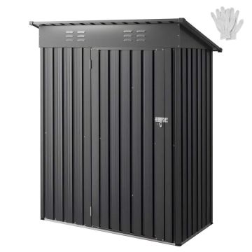 Metalinis sodo sandėliukas su rakinamomis durimis, 1533x876x1815 mm