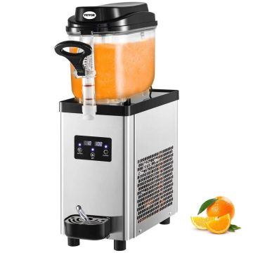 Komercinis nerūdijančio plieno kokteilių aparatas, 6 L, vieno dubens