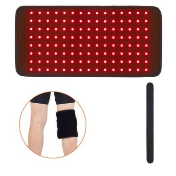 Raudonos šviesos terapijos kilimėlis kūnui, 120 LED pagalvėlių, 2 bangos ilgiai