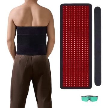 Raudonos šviesos terapijos kilimėlis kūnui, 400 LED lemputės, 2 bangos