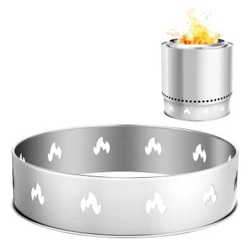 Solo stove bonfire laužo stovas, 49,5 cm nerūdijančio plieno