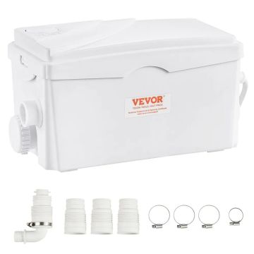 Smulkinamasis nuotekų siurblys 350 W, 6000 l/h, 7 m slėgis, 3 vandens įleidimo angos