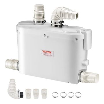 Smulkintuvas siurblys 500W, 110 l/min, 8 m aukščio, nuotekų šalinimo įrenginys