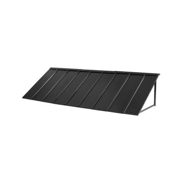 Fiksuotas metalinis markizinis stogelis 104x36 colių durims ir langams