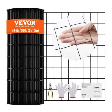 Cinkuotas metalinis vielos tinklas, 24 colių x 50 pėdų, vištų ir gyvūnų tvorai