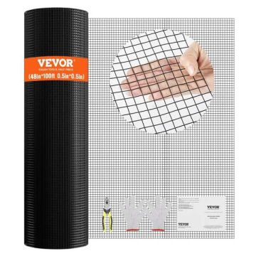 Metalinis cinkuotas vielos tinklas, 1220x30480 mm, 19 dydis, tvoroms