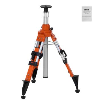 Lazerinis nivelyro trikojis, 5/8"-11 sriegis, 27-68 colių aukštis, geodezinis