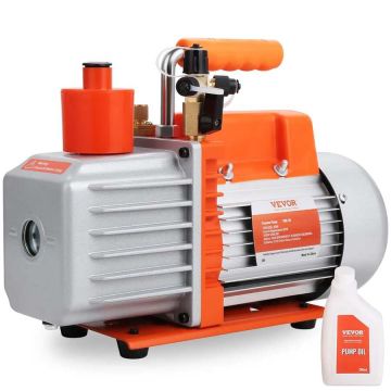5 CFM 2 pakopų rotacinis vakuuminis švok siurblys