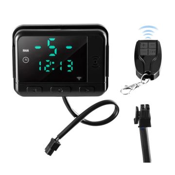 Dyzelinio oro šildytuvo valdiklis su LCD ekranu ir nuotoliniu pultu, 2KW–8KW