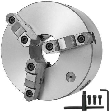 Tekinimo griebtuvas 8", 3 žandikaulių, savaime centruojantis, metalo CNC