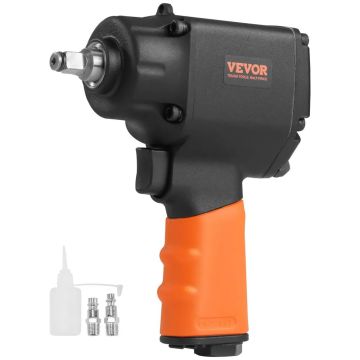 Pneumatinis smūginis veržliasukis, 3/8" kvadratinė pavara, 690 ft-lb torque