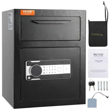 Seifas su įmetimo anga, elektronine spyna, 1.7 kub. ft., verslo klasė