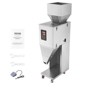 Automatinė nerūdijančio plieno grūdų ir pupelių pripildymo mašina, 20–5000 g