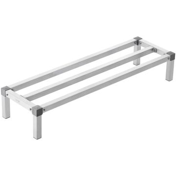 Aliuminio komercinis krovinių stelažas, 48x14 colių, 1000 svarų talpa