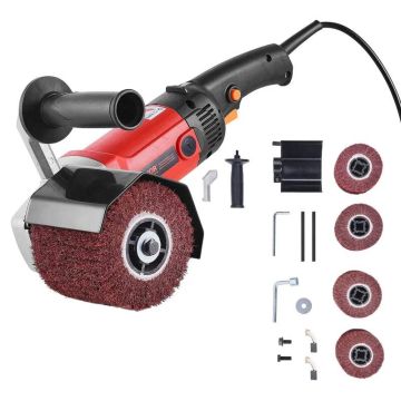 Poliravimo mašina 1200 W, 6 greičiai, 4 diskai, metalo poliravimui
