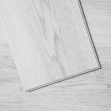 Vinilo grindų plytelės 1220x185 mm, 5,5 mm storio, šviesiai pilkos, 10 vnt