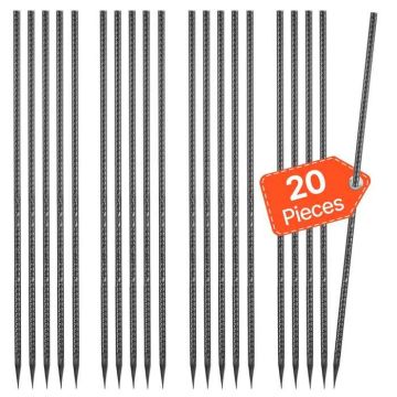 Tvirti cinkuoto plieno žemės inkarai, 609,6 mm, 20 vnt.