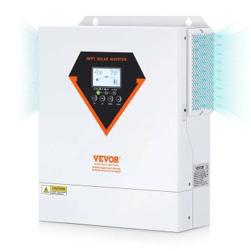 Hibridinis saulės keitiklis 3500 W, grynos sinusinės bangos, 230 V, MPPT valdiklis