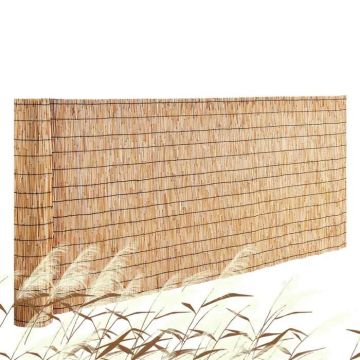 Natūrali nendrinė tvora, 3,3 x 13,3 pėdos, pertvara kiemui ir balkonui