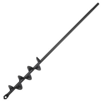 Sraigtinis sodinimo grąžtas 1,6x16,5 col. spiralinis, 3/8 col. šešiakampis