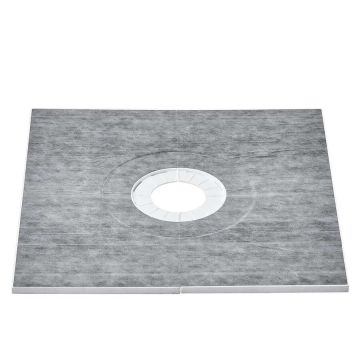 Dušo pakylos komplektas 914x914 mm su 160 mm išleidimo anga, EPS montavimas