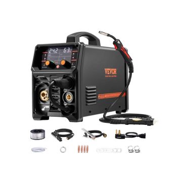 Sinerginis MIG 200 A suvirinimo aparatas 4 viename su IGBT ir LCD
