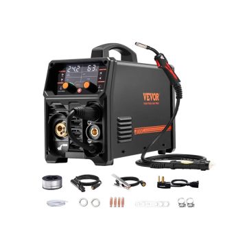 Pro MIG 250A sinerginis 5 viename suvirinimo aparatas su IGBT ir LCD