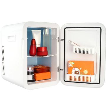 Mini šaldytuvas 20 L, termoelektrinis aušintuvas ir aušintuvas, juodas